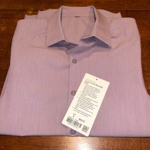 Lululemon Short Sleeve Button Up